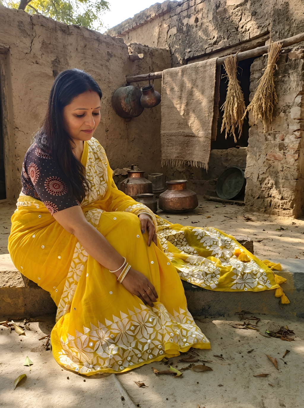 Surya Noor Mulmul Saree