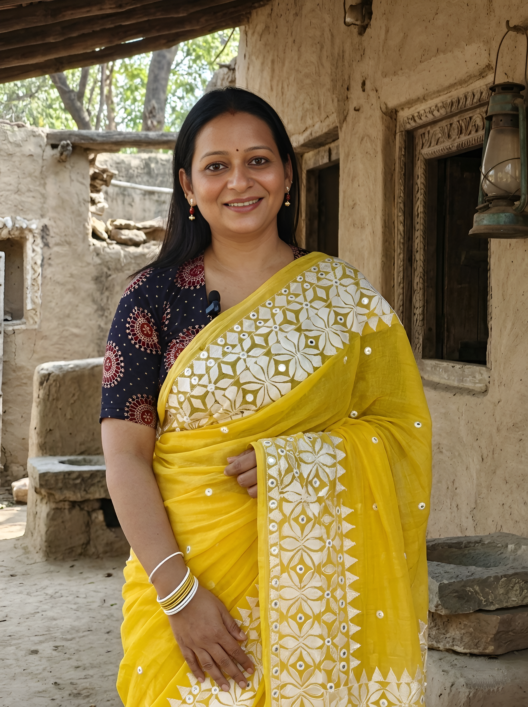Surya Noor Mulmul Saree